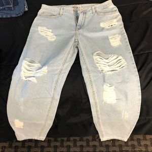 Forever 21 ripped jeans